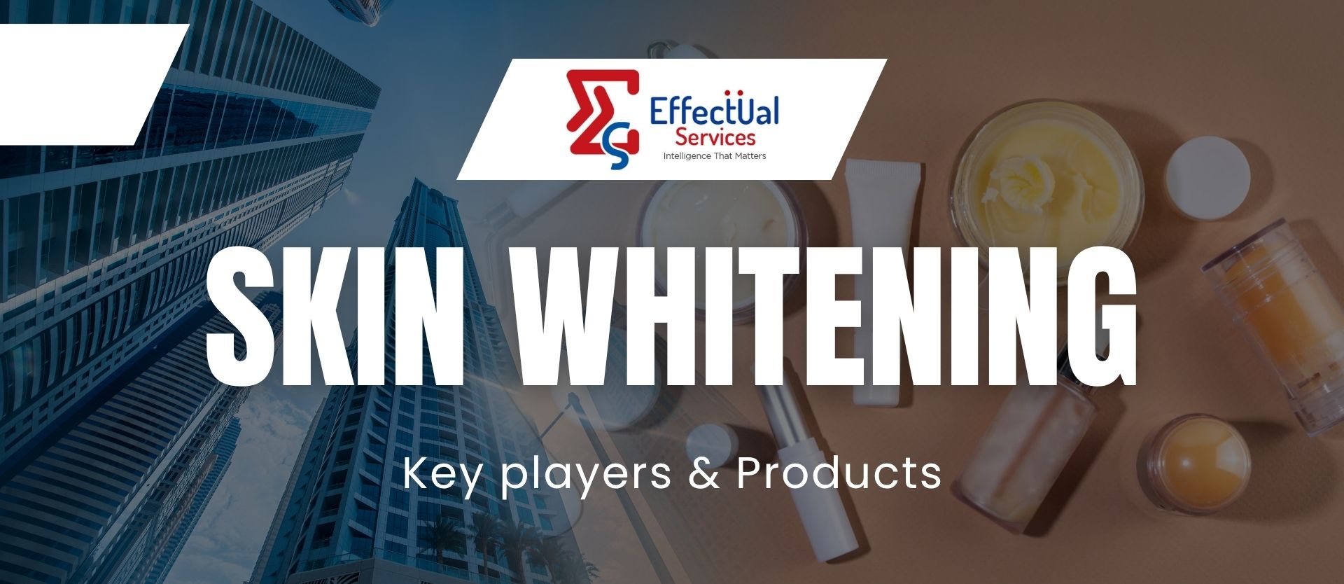 Skin whitening – Key players and products