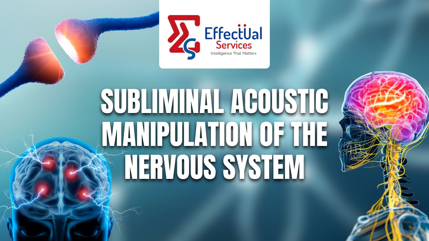 Subliminal Acoustic Manipulation of the Nervous System