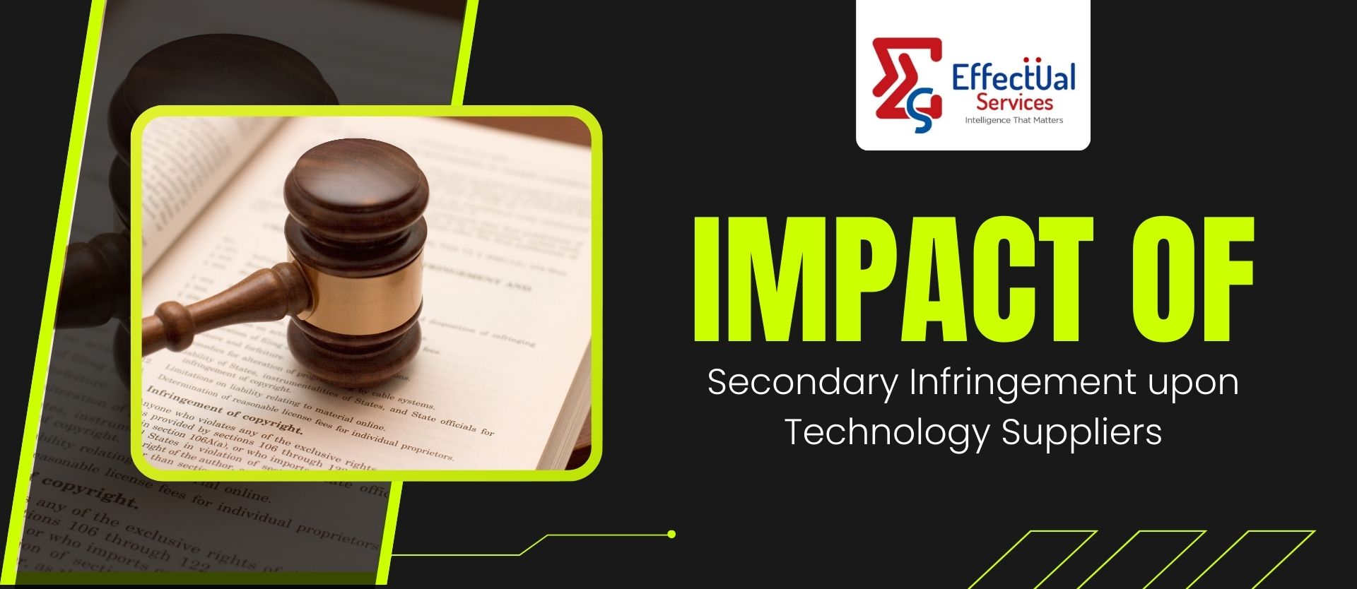 Impact of Secondary Infringement upon Technology Suppliers